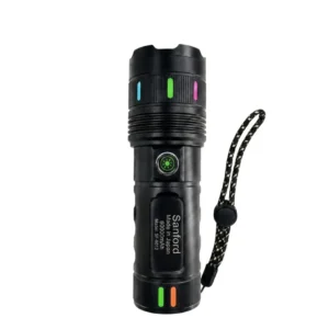 Sanford 60,000mAh High-Power Rechargeable LED Flashlight