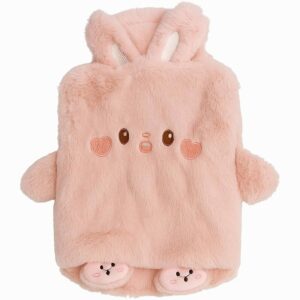 Chuangmei Hot Water Bag with Soft Plush Cover