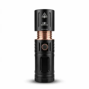 40,000mAh High-Powered Rechargeable Zoom Flashlight with USB Output