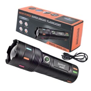 Sanford 50,000mAh High-Power Rechargeable LED Flashlight